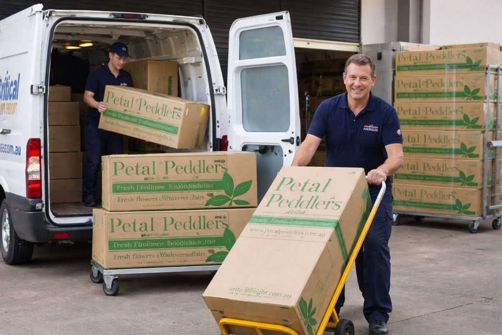 Critical Freight Flower Deliveries in Brisbane